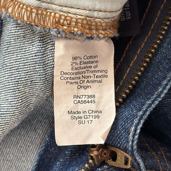 Madewell Blue The High Rise Slim Boy Jean Sz 32 - Picture 7 of 10